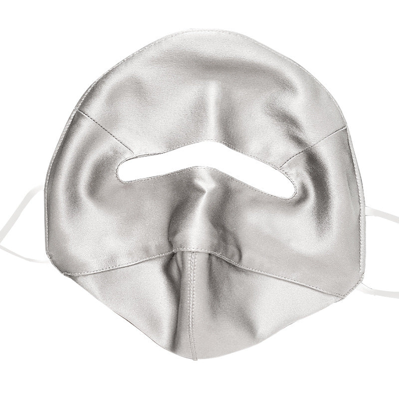 22 Mommy 100% mulberry silk mask in stock, full-face breathable, ladies' facekini, thin silk sunscreen mask