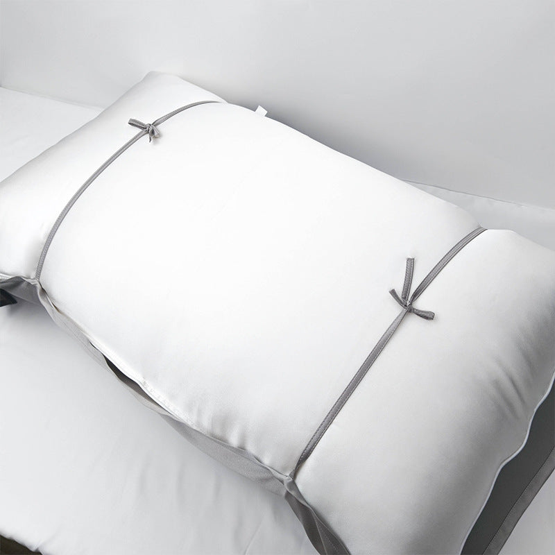 16 Mommy pure color silk pillowcase travel hotel business trip 100 mulberry silk pillow
